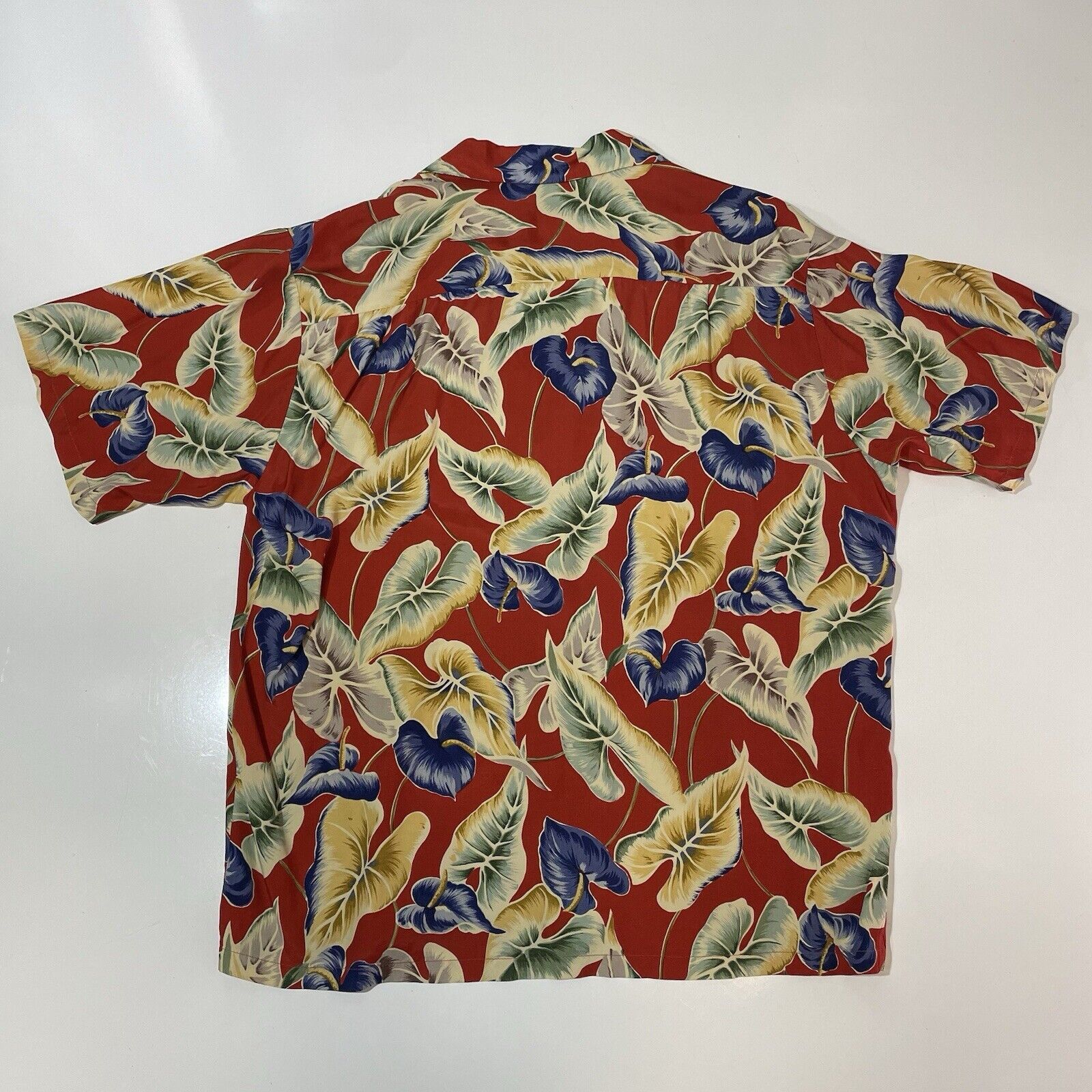 Pineapple Connection Pineapple Juice Anthurium Leaf Print Hawaiian Camp Shirt Size US XL / EU 56 / 4 - 6 Thumbnail