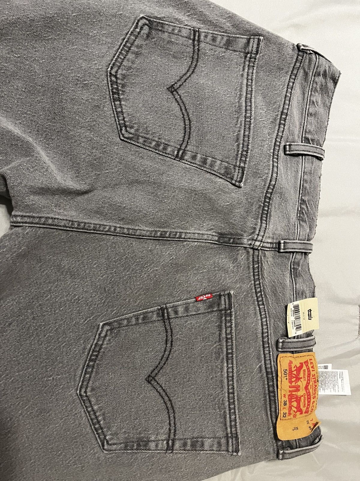 Levi's Levi’s 501 Ash Grey Jeans 38x32 Deadstock Size US 38 / EU 54 - 3 Thumbnail