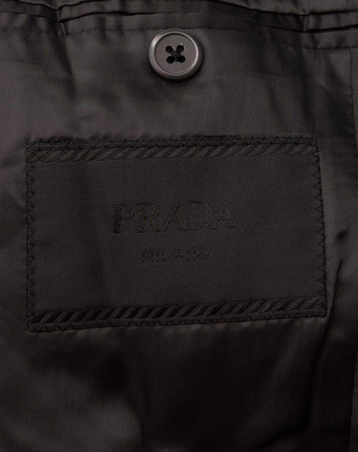 Prada Prada SS23 Single-Breasted Mohair & Wool Blazer - Grey Size 36R - 5 Thumbnail