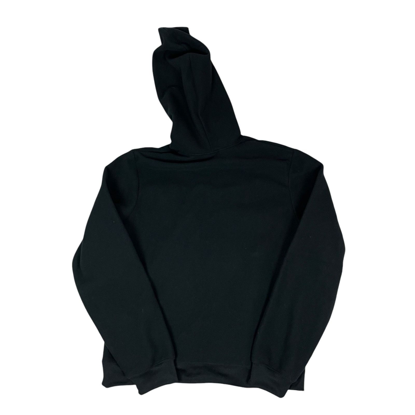 Nike × Vintage Nike Women's Black Spellout Fleece Pullover Hoodie M (8-10) Size M / US 6-8 / IT 42-44 - 6 Thumbnail