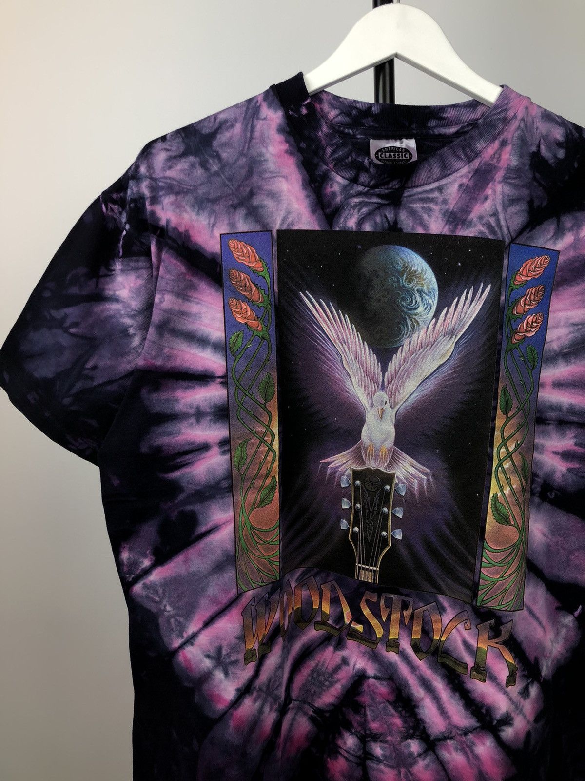 Band Tees Vintage Tie Die 1988 WoodStock Music Festival Band Tee Size US XL / EU 56 / 4 - 2 Thumbnail