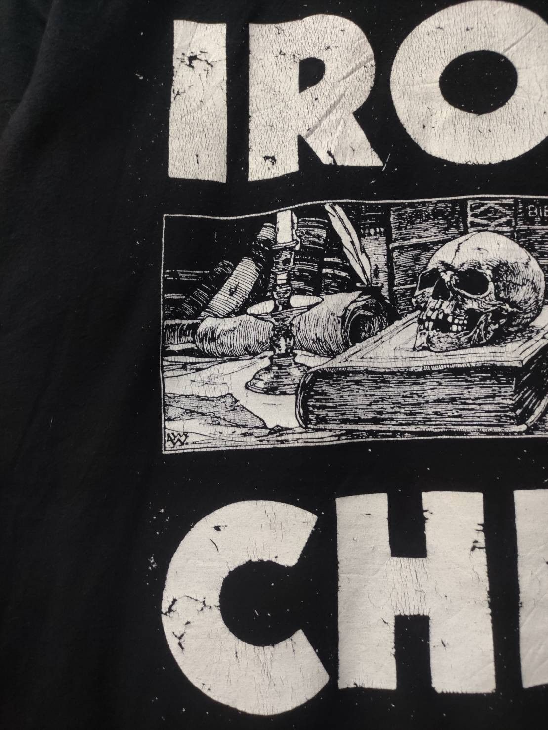 Band Tees Vtg Iron Chic Band " Cat&Skull " Bridge 9 Rec T-Shirt Size US L / EU 52-54 / 3 - 3 Thumbnail
