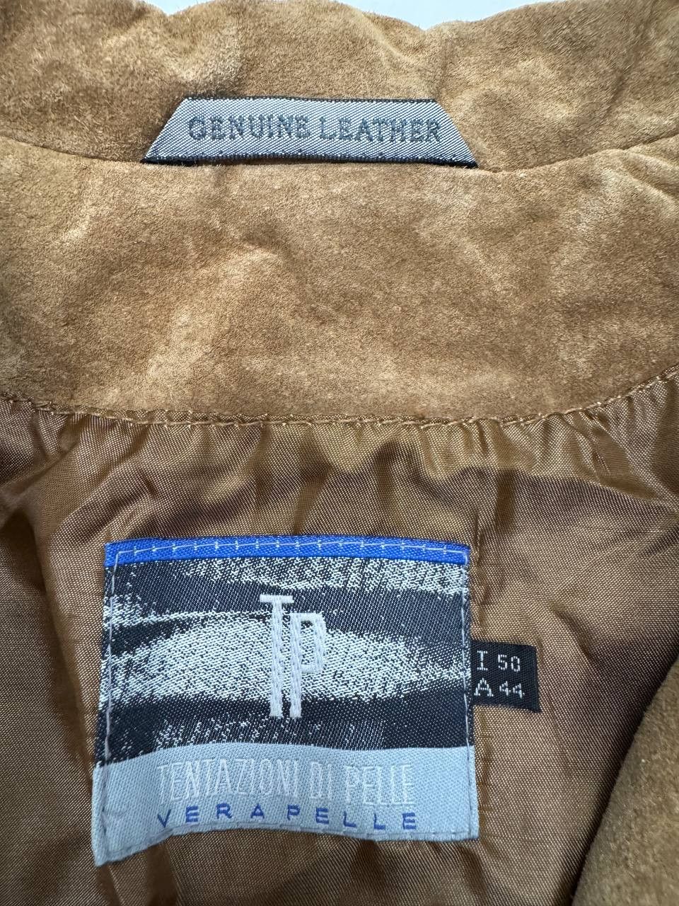 Vera Pelle Vintage Italian Suede Leather Coat by Tentazioni di Pelle Size US M / EU 48-50 / 2 - 3 Thumbnail