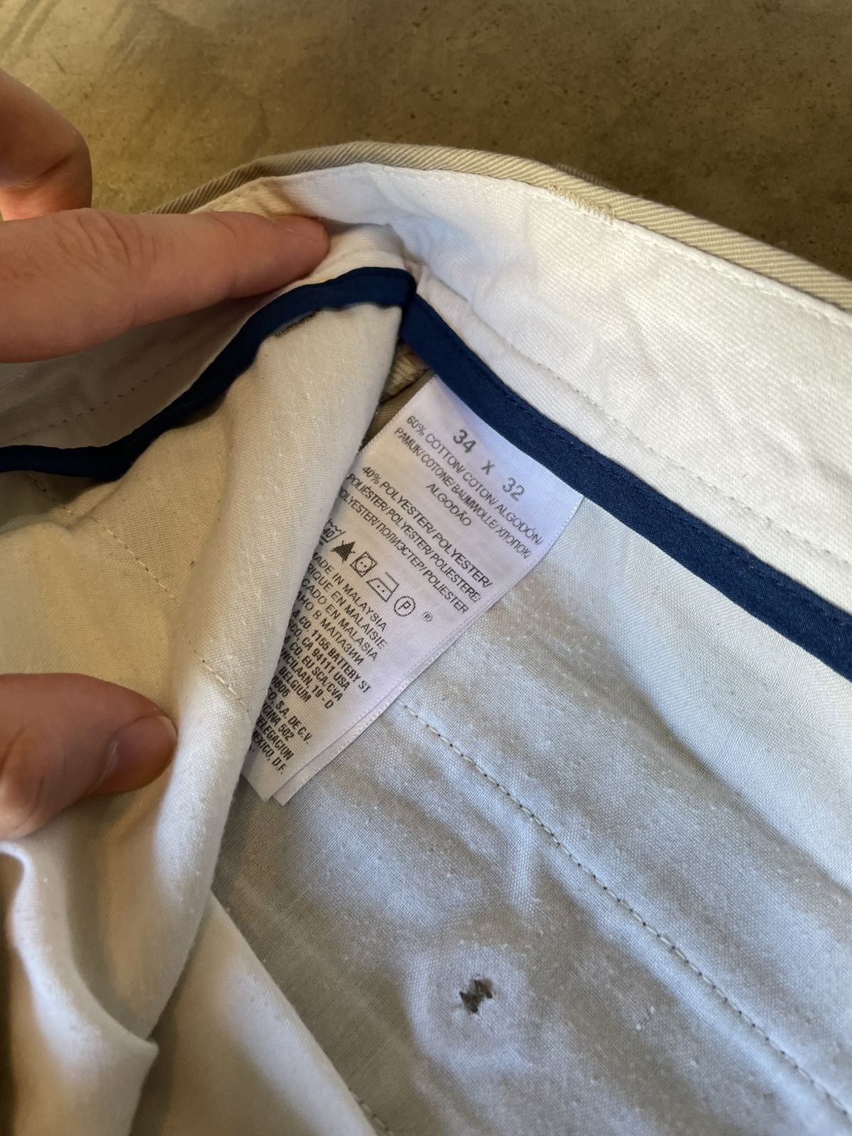 Dockers × Vintage Khaki Dockers Wide leg Chinos Size US 34 / EU 50 - 4 Thumbnail