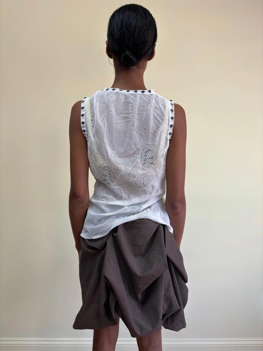 Issey Miyake 90s Yoshiki Hishinuma Issey Miyake butterfly pleated top Size M / US 6-8 / IT 42-44 - 4 Thumbnail