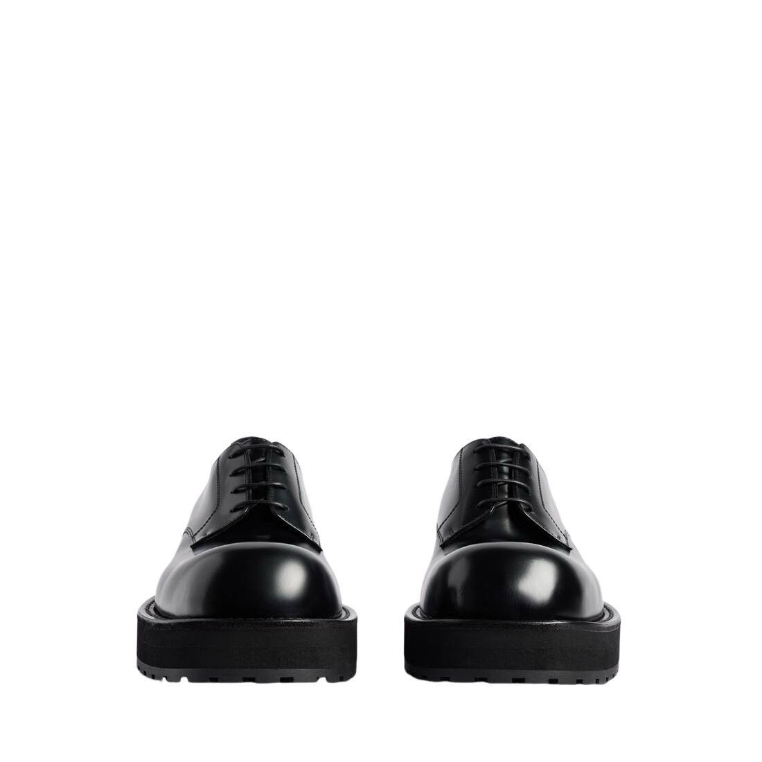 BALENCIAGA Venom $1150 Black Derby Shoes New & Authentic (Me