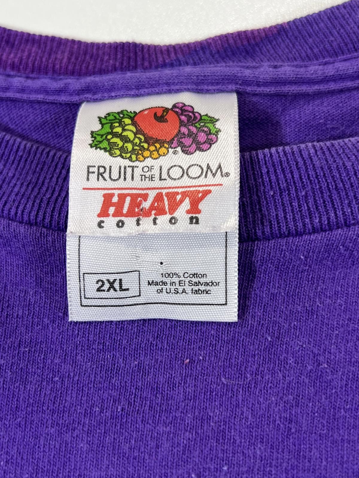 Other Vintage Lucy The Grapes of Laugh Purple Graphic T-Shirt Size XXL / US 16-18 / IT 52-54 - 4 Thumbnail