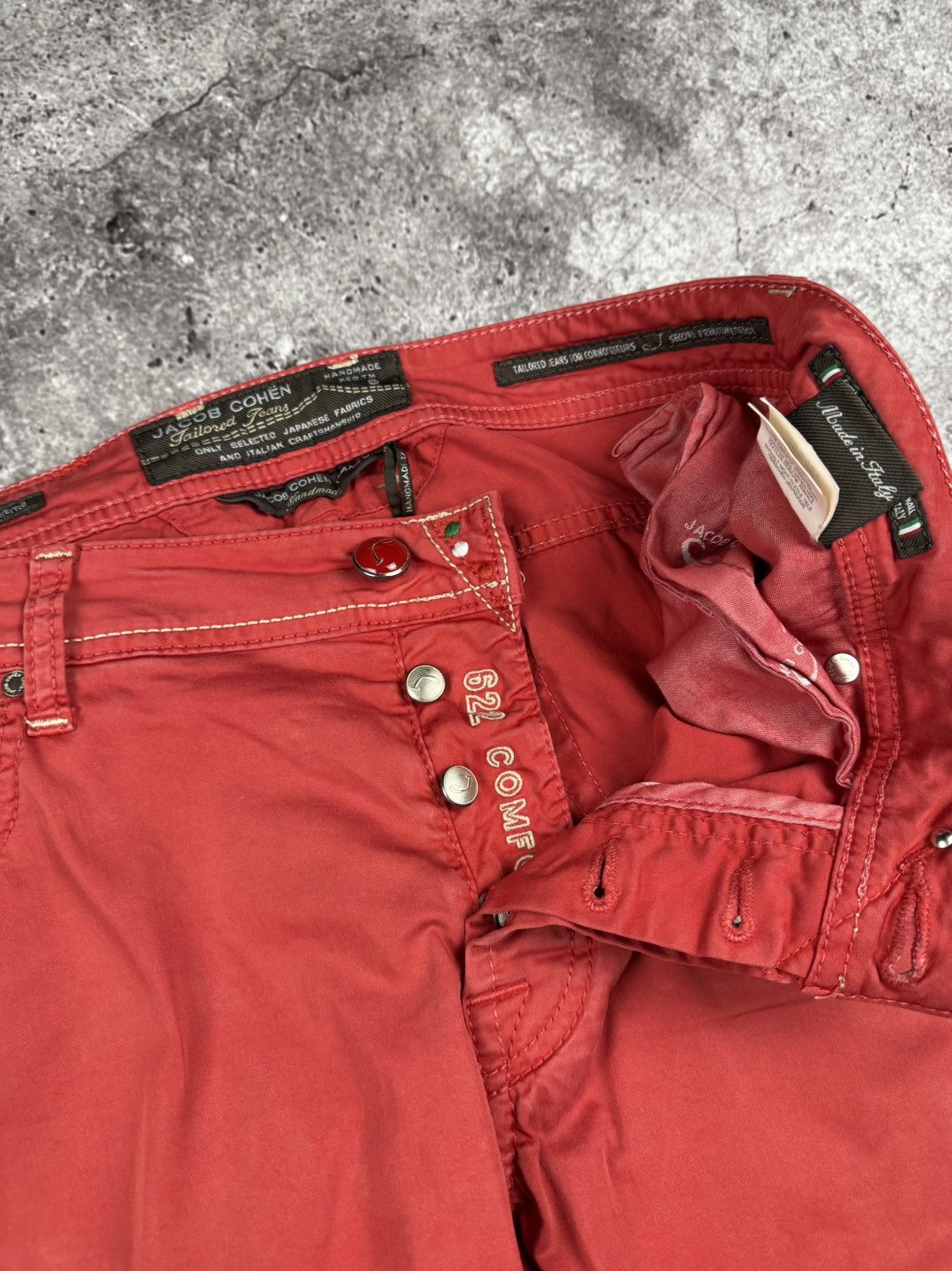 Designer × Jacob Cohen Jacob Cohen Pants red Designer Italy Luxury Size US 34 / EU 50 - 8 Thumbnail
