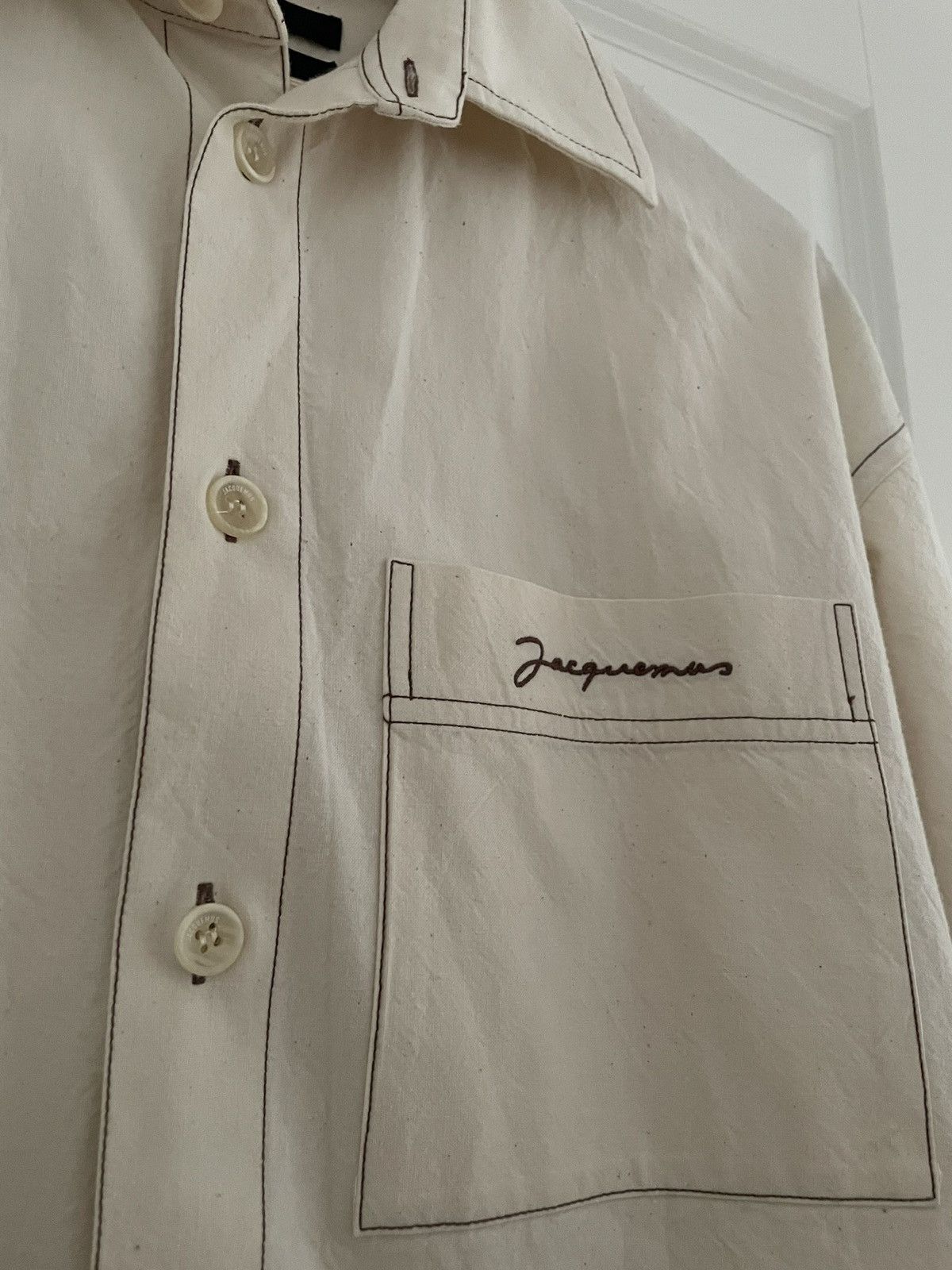 Jacquemus Jacquemus Le Papier Shirt Size US S / EU 44-46 / 1 - 3 Thumbnail