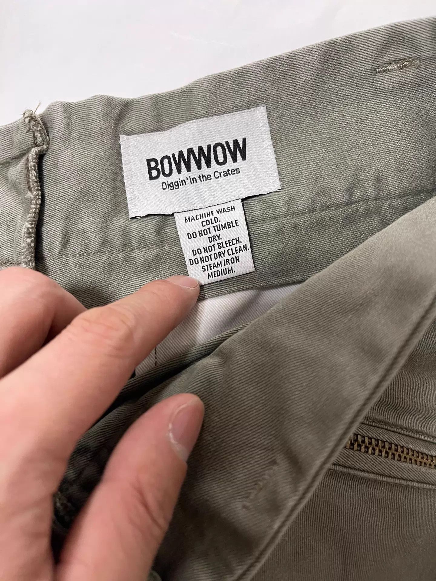 Other BOWWOW US ARMY Trooper Combat Short Washed Olive L Size US 34 / EU 50 - 5 Thumbnail
