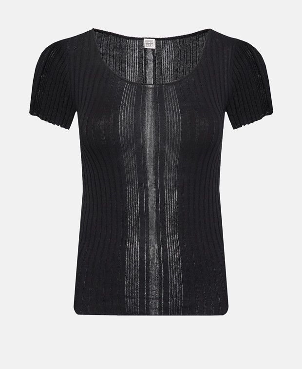 Toteme Short-sleeved pullover Size XXS / US 00 / IT 34 - 1 Preview