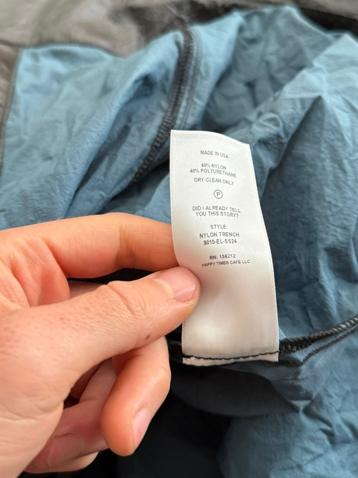 Eckhaus Latta Nylon Oversized Trench Size US S / EU 44-46 / 1 - 11 Thumbnail