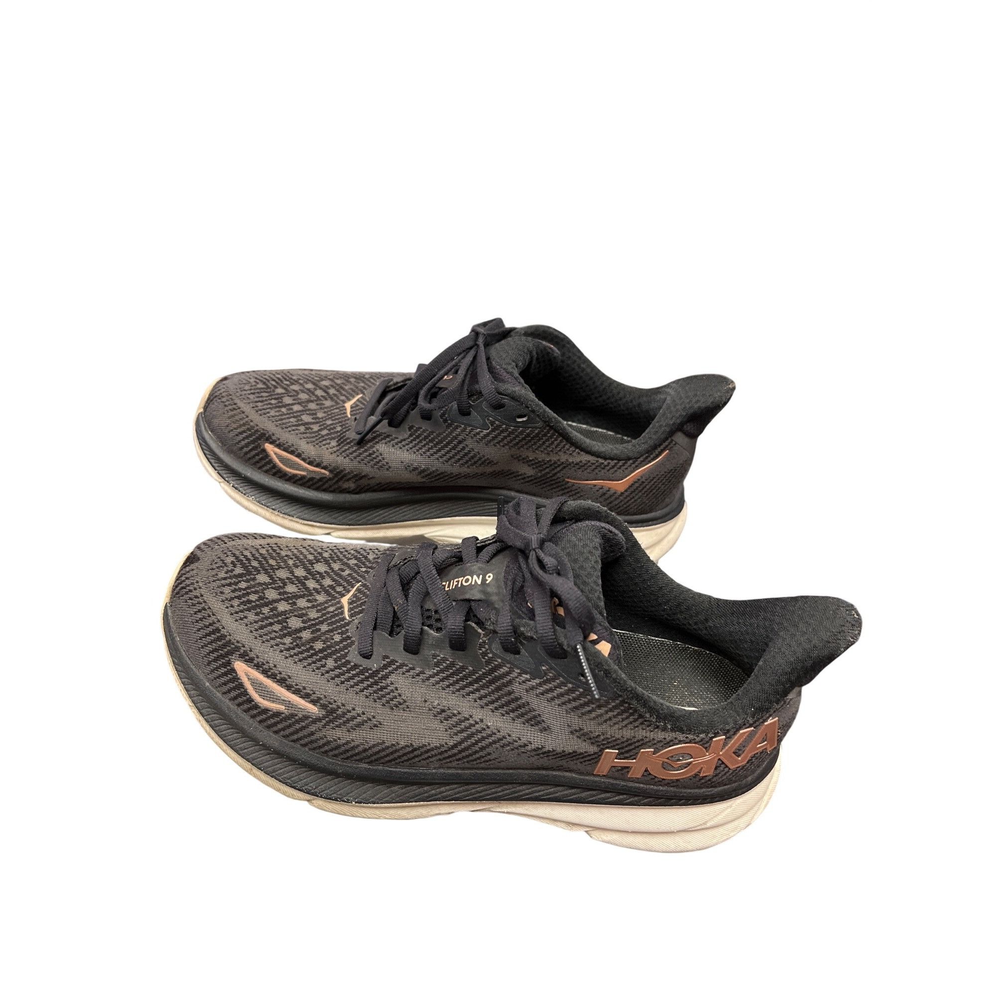 Hoka Hoka Clifton 9 wms black running walking sneakers sz 7.5B SK Size US 7.5 / IT 37.5 - 4 Thumbnail