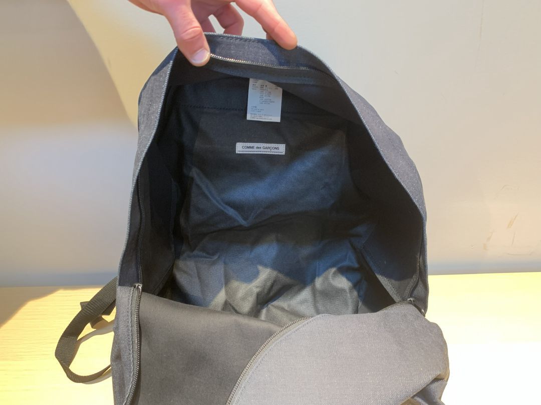 Comme des Garcons COMME des GARÇONS Denim Backpack - Made in Japan Size ONE SIZE - 3 Thumbnail