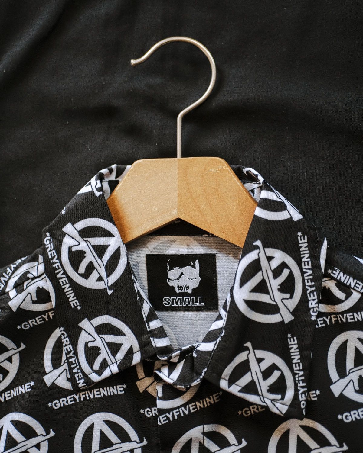 Fuck The Population × G59 Records G59 Anarchy All Over Button Up Size US S / EU 44-46 / 1 - 2 Thumbnail