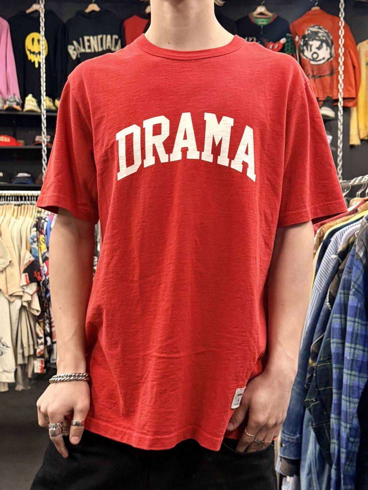 Supreme Supreme Drama Tee Size US L / EU 52-54 / 3 - 1 Thumbnail
