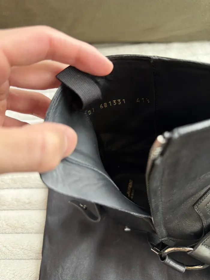Saint Laurent Paris Saint Laurent Wyatt Harness Boot Size US 8.5 / EU 41-42 - 10 Thumbnail