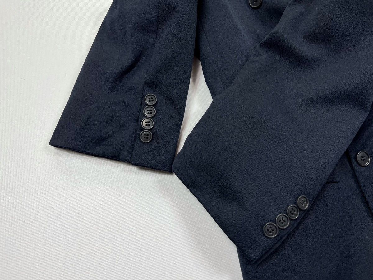 Designer × Vintage × Yves Saint Laurent Vintage Yves Saint Laurent Double breasted blazer coat 90s Size 46R - 12 Thumbnail