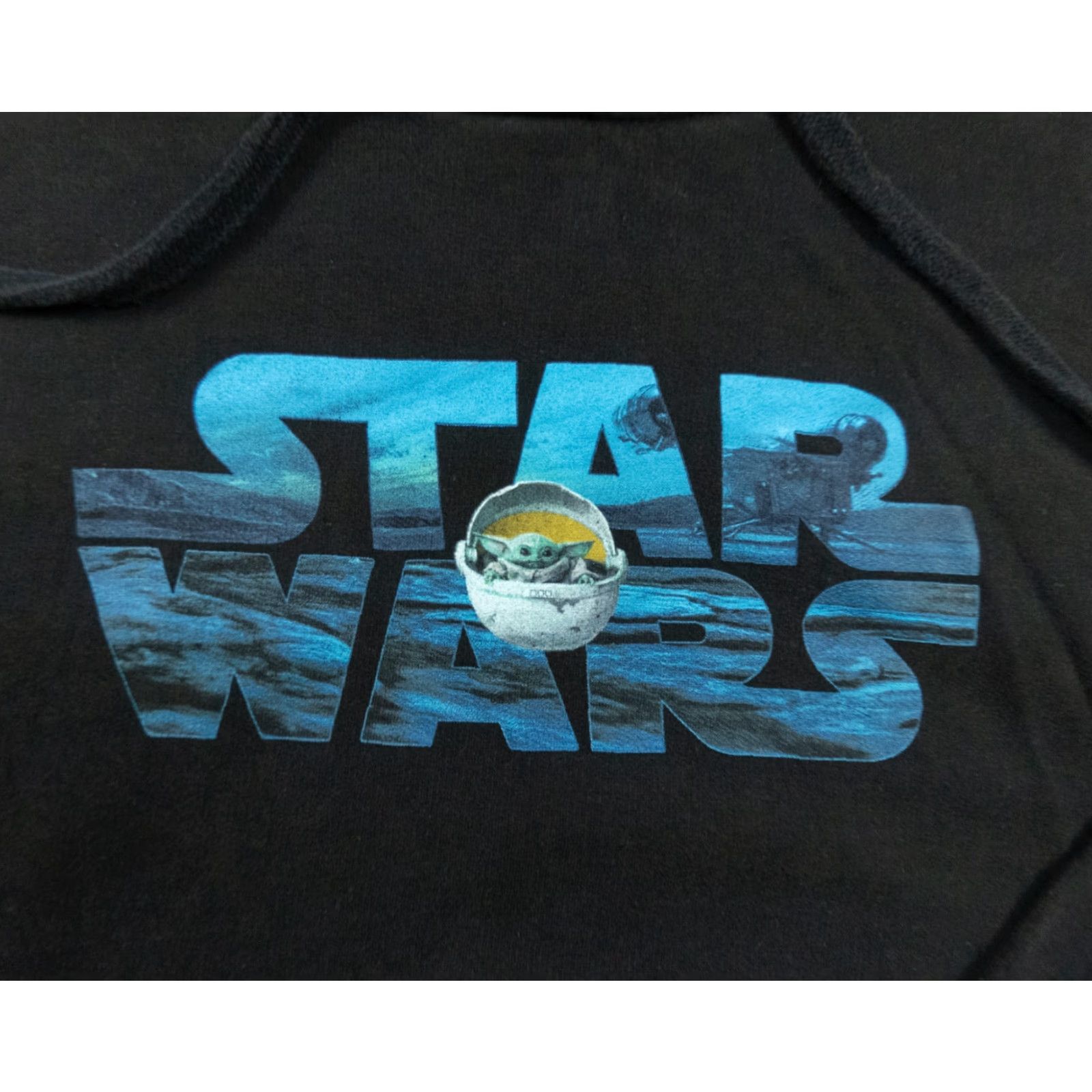 Element Element Star Wars Hoodie Sweatshirt Adult Medium Black Hoodie Element Skateboards Grogu Sweater Size US M / EU 48-50 / 2 - 2 Thumbnail