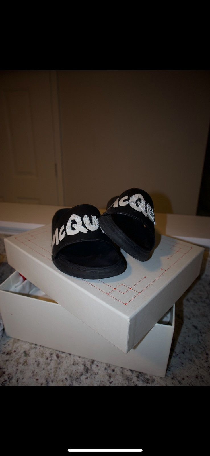 Alexander McQueen Alexander Mcqueen Slides Size US 9 / IT 39 - 1 Thumbnail