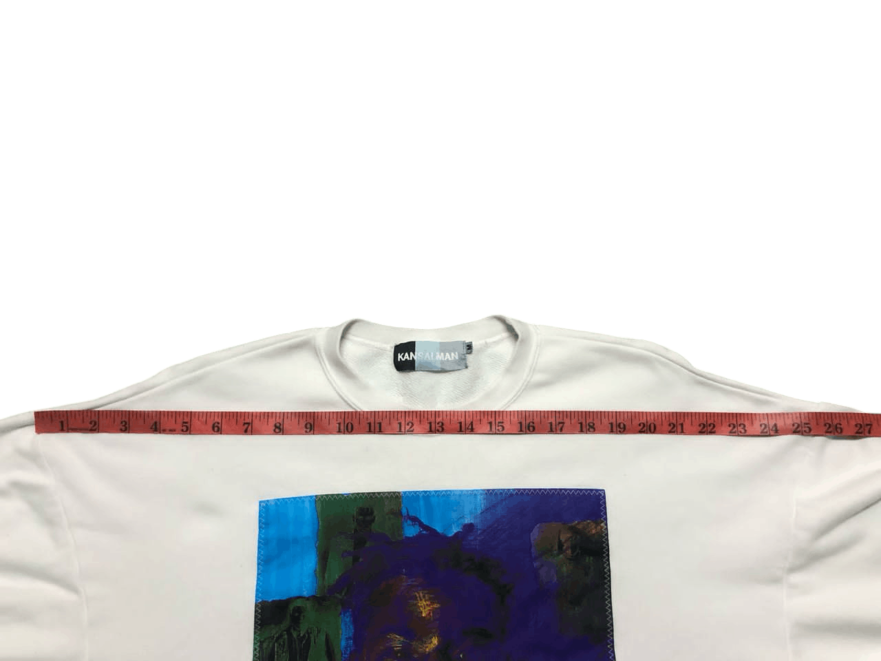 Kansai Yamamoto 90s Kansai Yamamoto Script Man Photo Sweatshirt Size US M / EU 48-50 / 2 - 16 Thumbnail