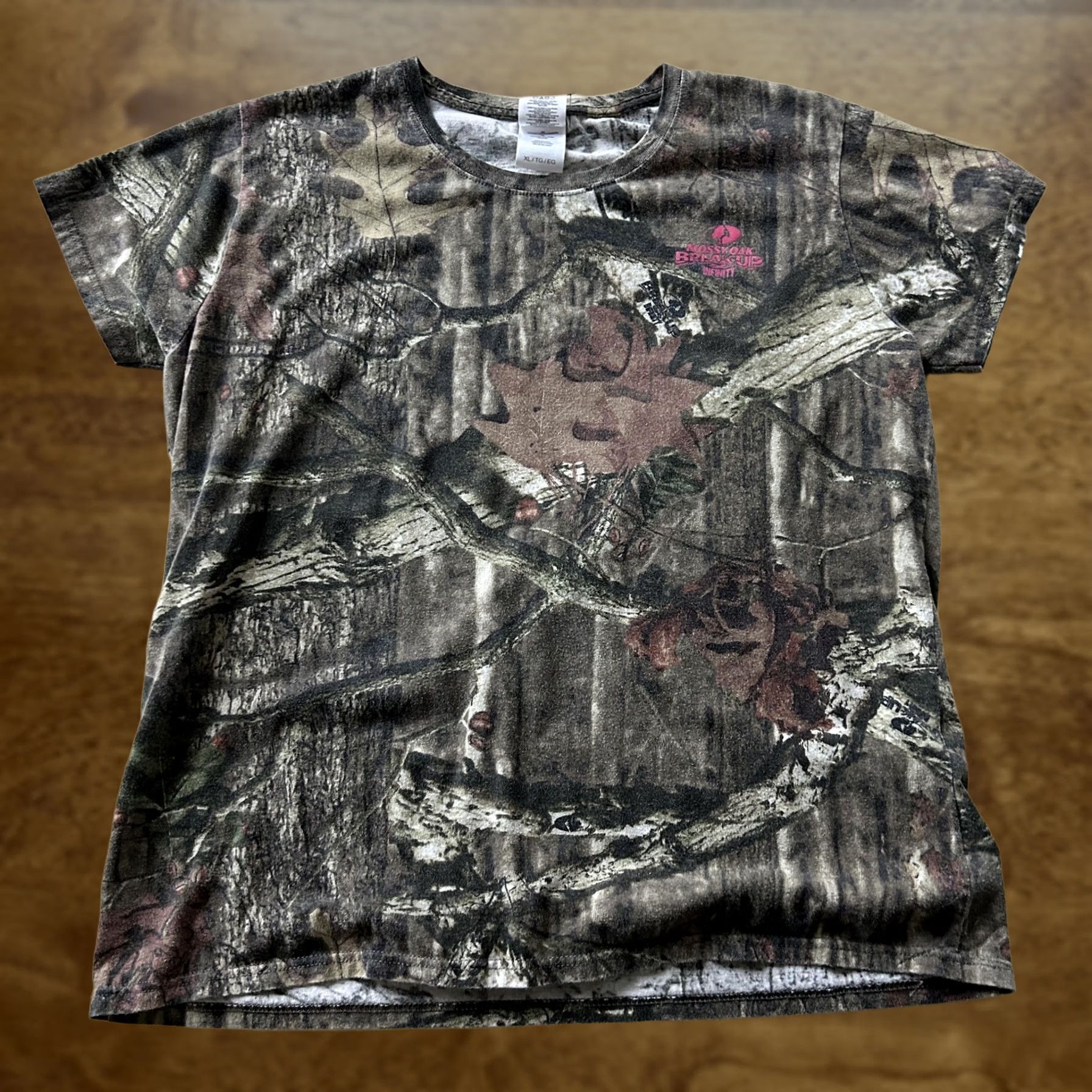 Vintage Y2K Mossy Oak Break-Up Infinity Shirt Womens XL Brown Camo Hunting Tee Outdoor Shirt Size XL / US 12-14 / IT 48-50 - 1 Thumbnail