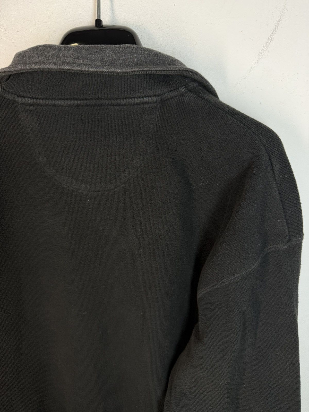 Yves Saint Laurent 90s YSL Sweatshirt 1/4 Quarter Zip Sweater Old Money Vintage Size US L / EU 52-54 / 3 - 19 Thumbnail