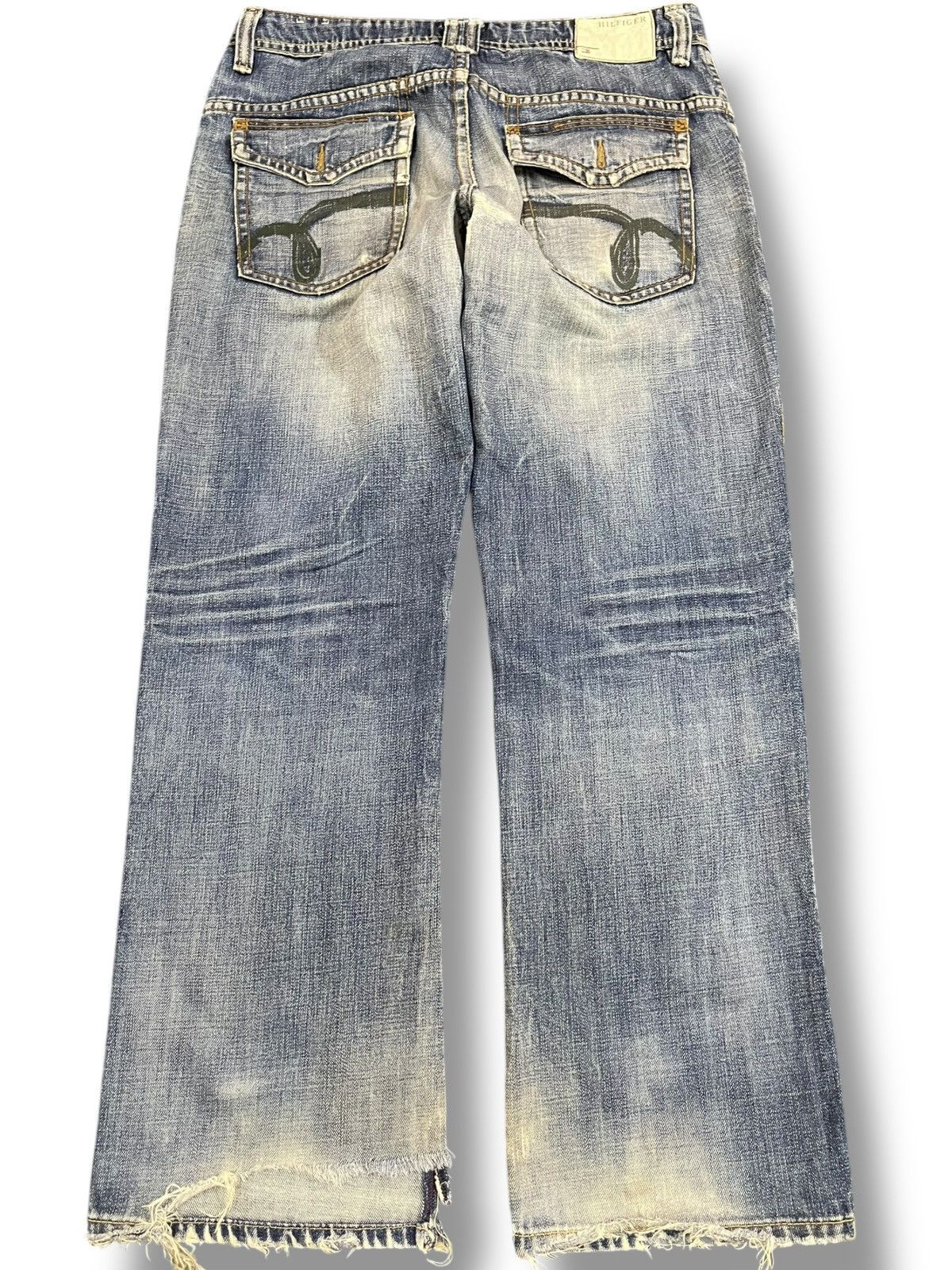 Beauty Beast × KMRii × Tommy Hilfiger Vintage Tommy Hilfiger Baggy Denim Size US 34 / EU 50 - 7 Thumbnail