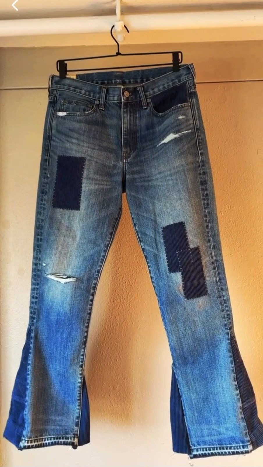 image of Corduroy Patch Work Denim, Men's (Size 32)