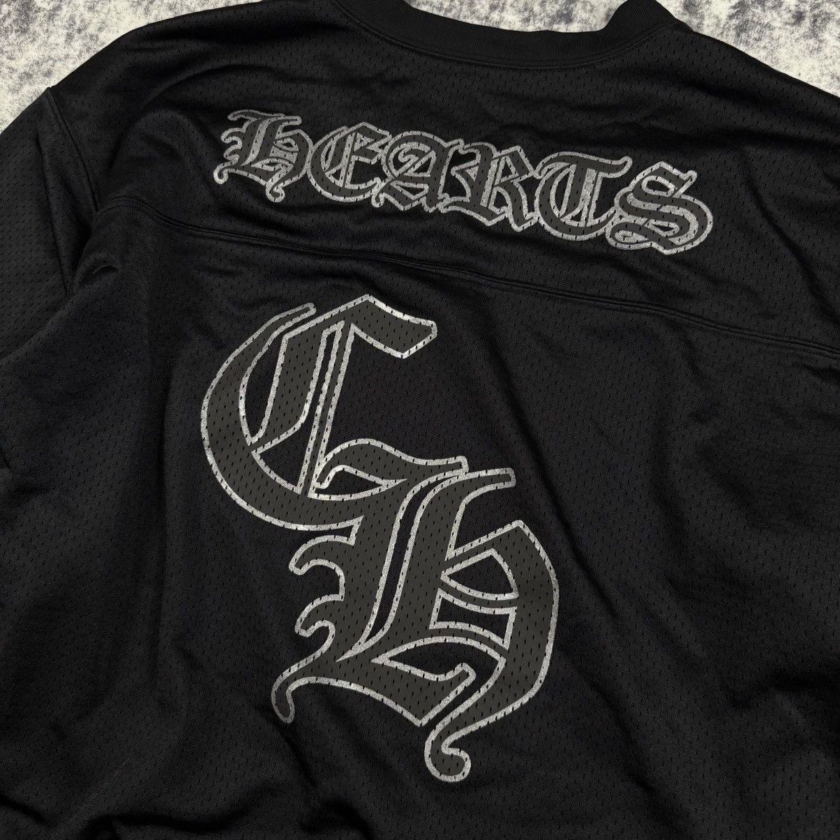 Chrome Hearts Chrome Hearts Long Sleeve Mesh ‘Black’ Jersey Size US XL / EU 56 / 4 - 6 Thumbnail