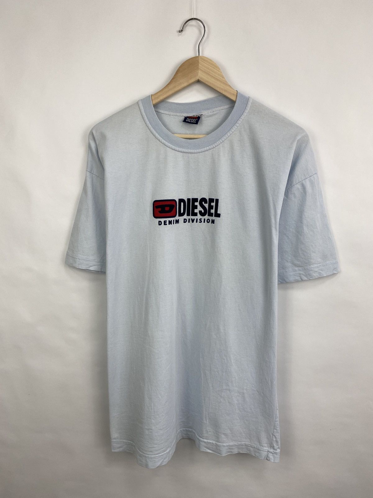 Diesel × Japanese Brand 🇺🇸 Vintage 90s Diesel Y2K Big logo T-Shirt Rare Retro Hype Size US XL / EU 56 / 4 - 3 Thumbnail