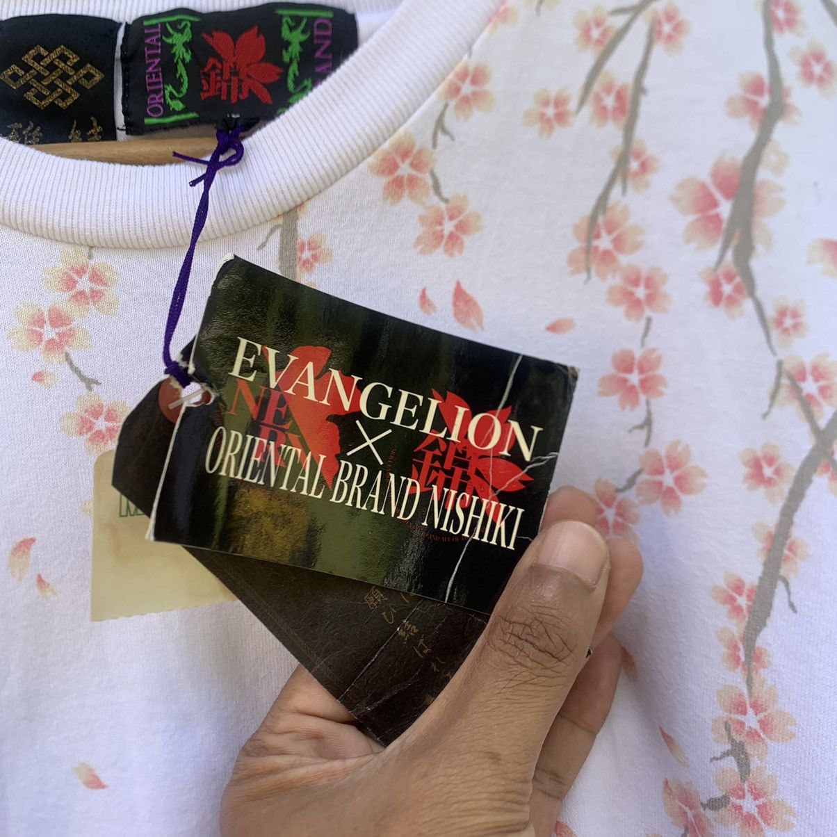 Anime Evangelion X Oriental Brand Anime Movie Tee Size US XL / EU 56 / 4 - 7 Thumbnail