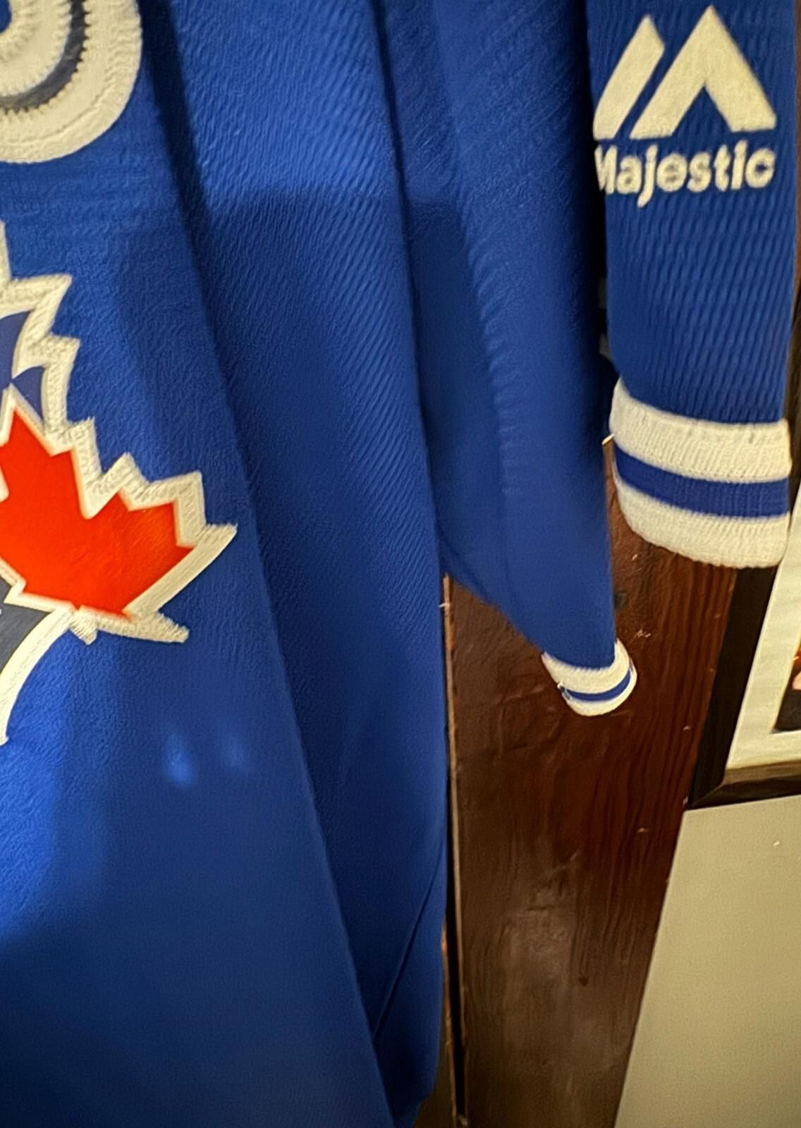 Majestic Toronto Blue Jays Majestic Jersey Men's XXL Blue Alternate Size ONE SIZE - 3 Thumbnail