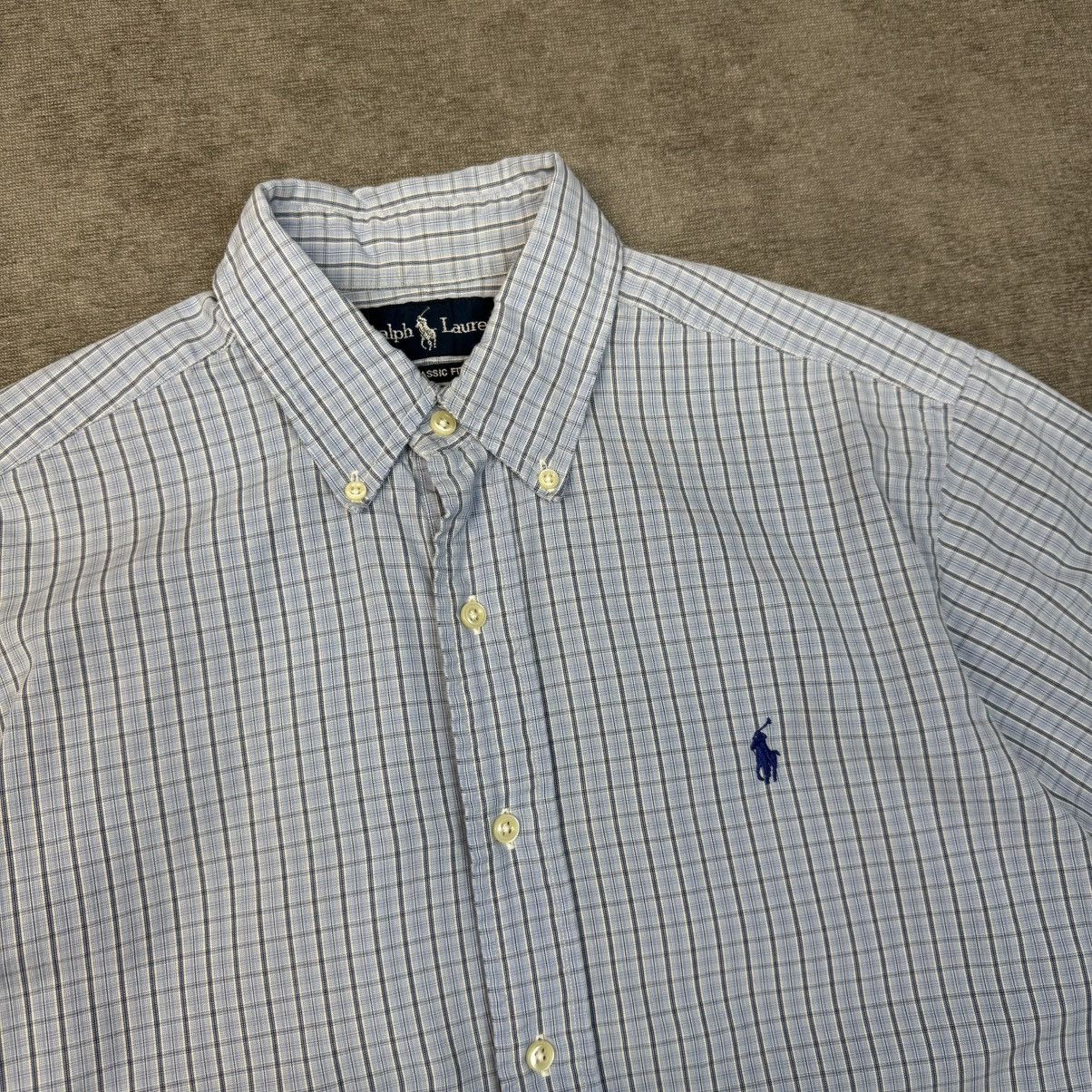 Polo Ralph Lauren Vintage Polo Ralph Lauren Shirt short sleeve Size US M / EU 48-50 / 2 - 2 Thumbnail