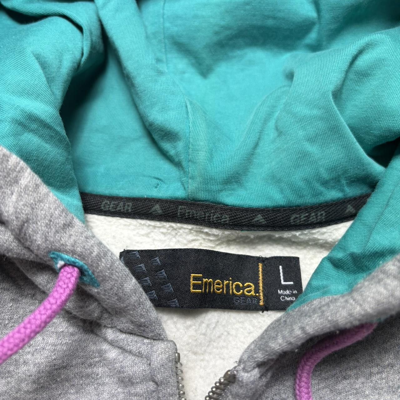 Emerica 00s Emerica Zip Hoodie Grey L Size US L / EU 52-54 / 3 - 4 Thumbnail