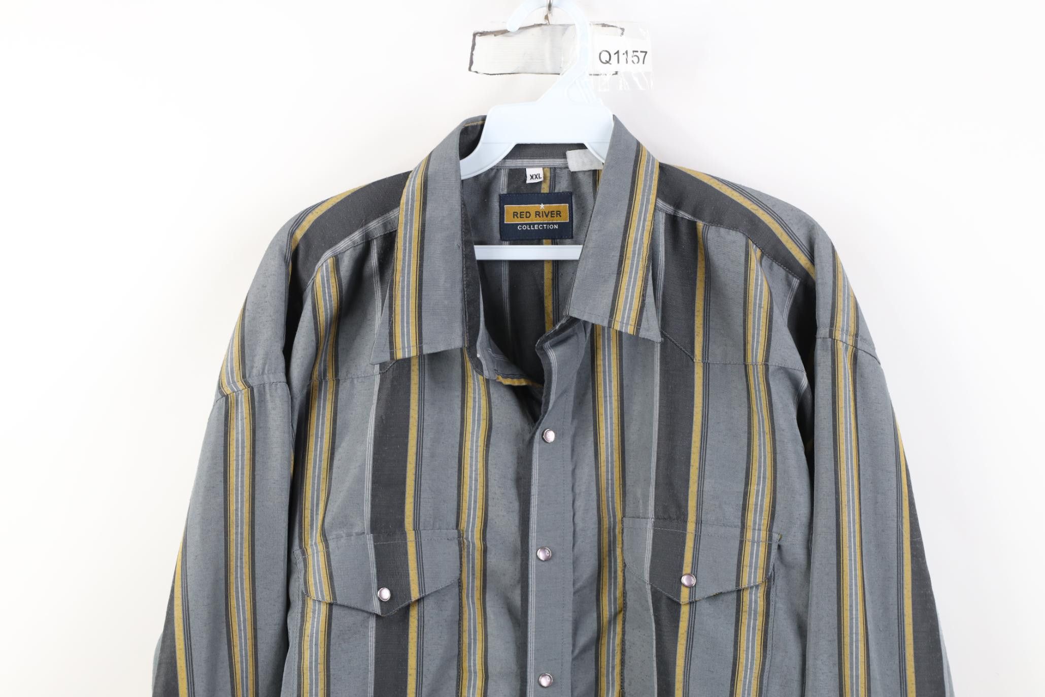 Vintage Vintage 90s Streetwear Western Cowboy Rodeo Button Shirt Size US XXL / EU 58 / 5 - 2 Thumbnail