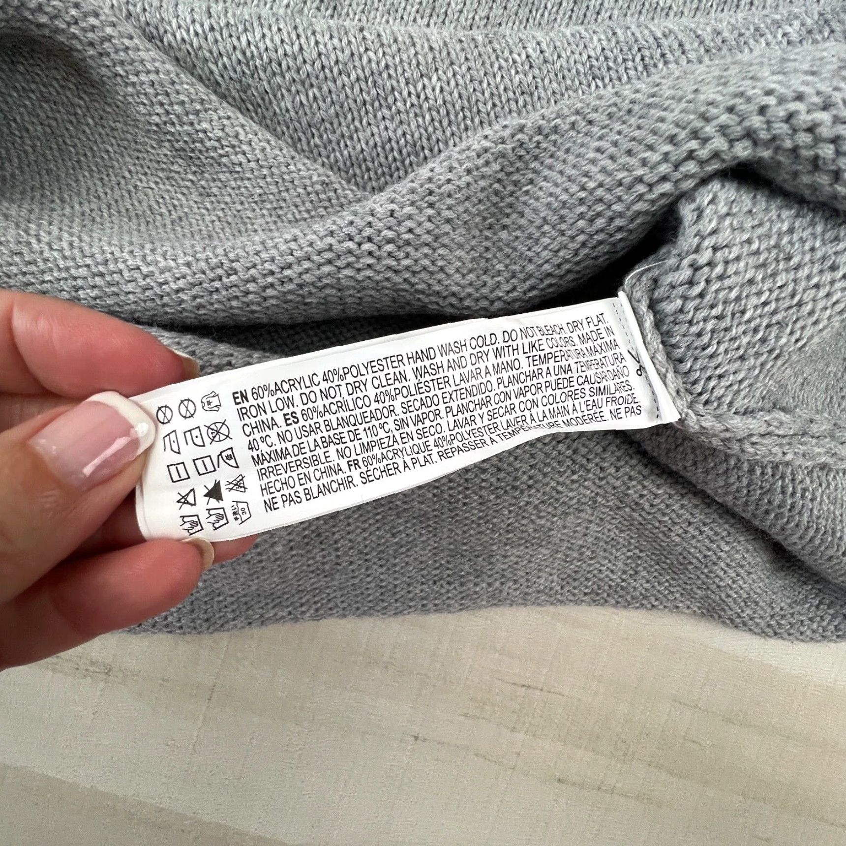 Forever 21 FOREVER 21 Mens Sweater Pullover Crew Neck Gray Medium Knit Long Sleeve Casual Workwear Classic Pattern Solid Size US M / EU 48-50 / 2 - 4 Thumbnail