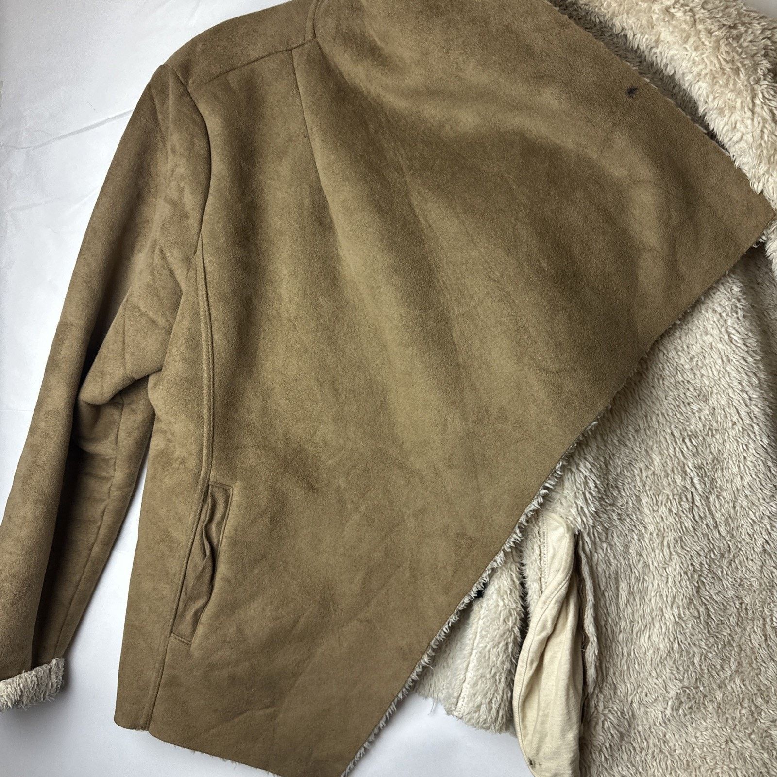 Lauren Ralph Lauren lauren ralph lauren Open Faux Suede Jacket Lining Soft L Size L / US 10 / IT 46 - 5 Thumbnail
