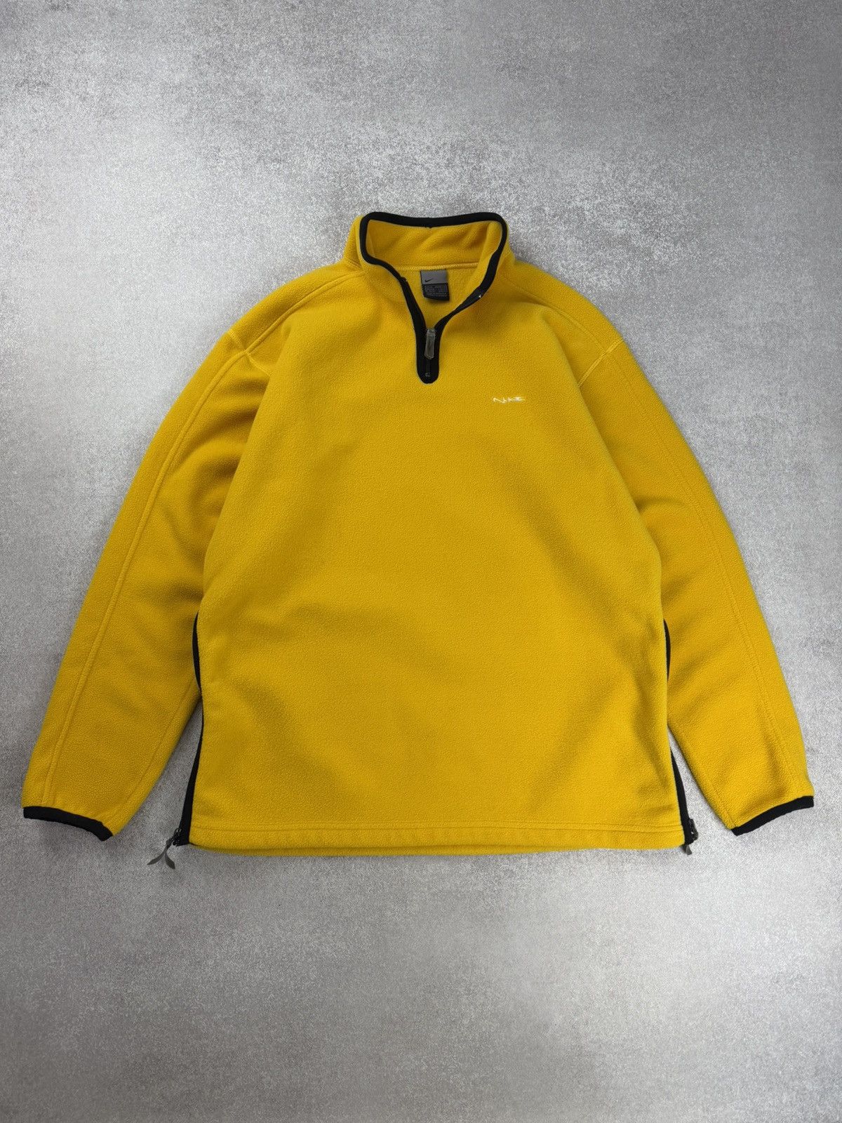 Nike Vintage Nike 1/4 Zip Fleece Sweater Men’s Size M Size US M / EU 48-50 / 2 - 1 Thumbnail