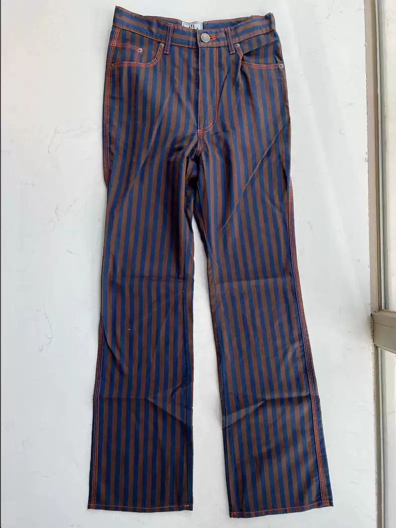 Jean Paul Gaultier Jean Paul Gaultier Striped trousers Size US 32 / EU 48 - 1 Thumbnail