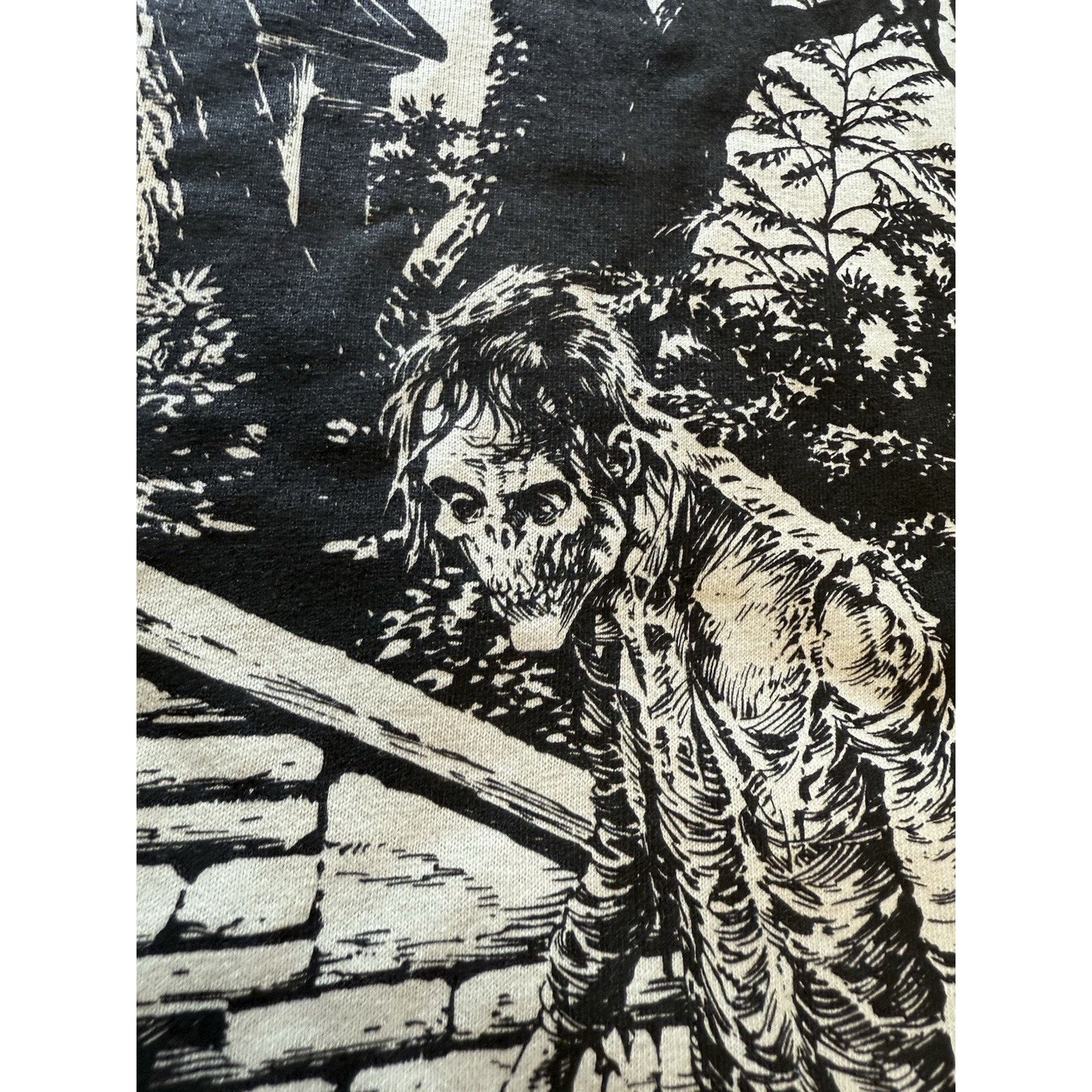 Fruit Of The Loom 2000 Bernie Wrightson Midnight Constitutional Zombie T-Shirt Size US XL / EU 56 / 4 - 5 Thumbnail