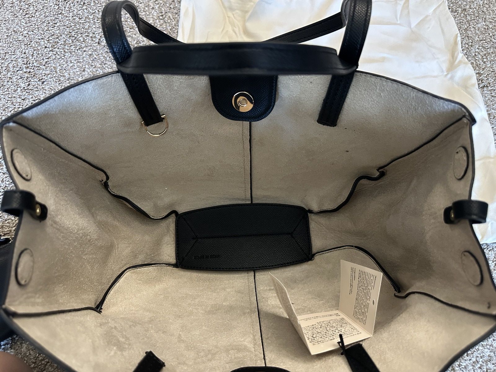 Polene POLÈNE Cyme Mini Black 👜 Size ONE SIZE - 7 Thumbnail