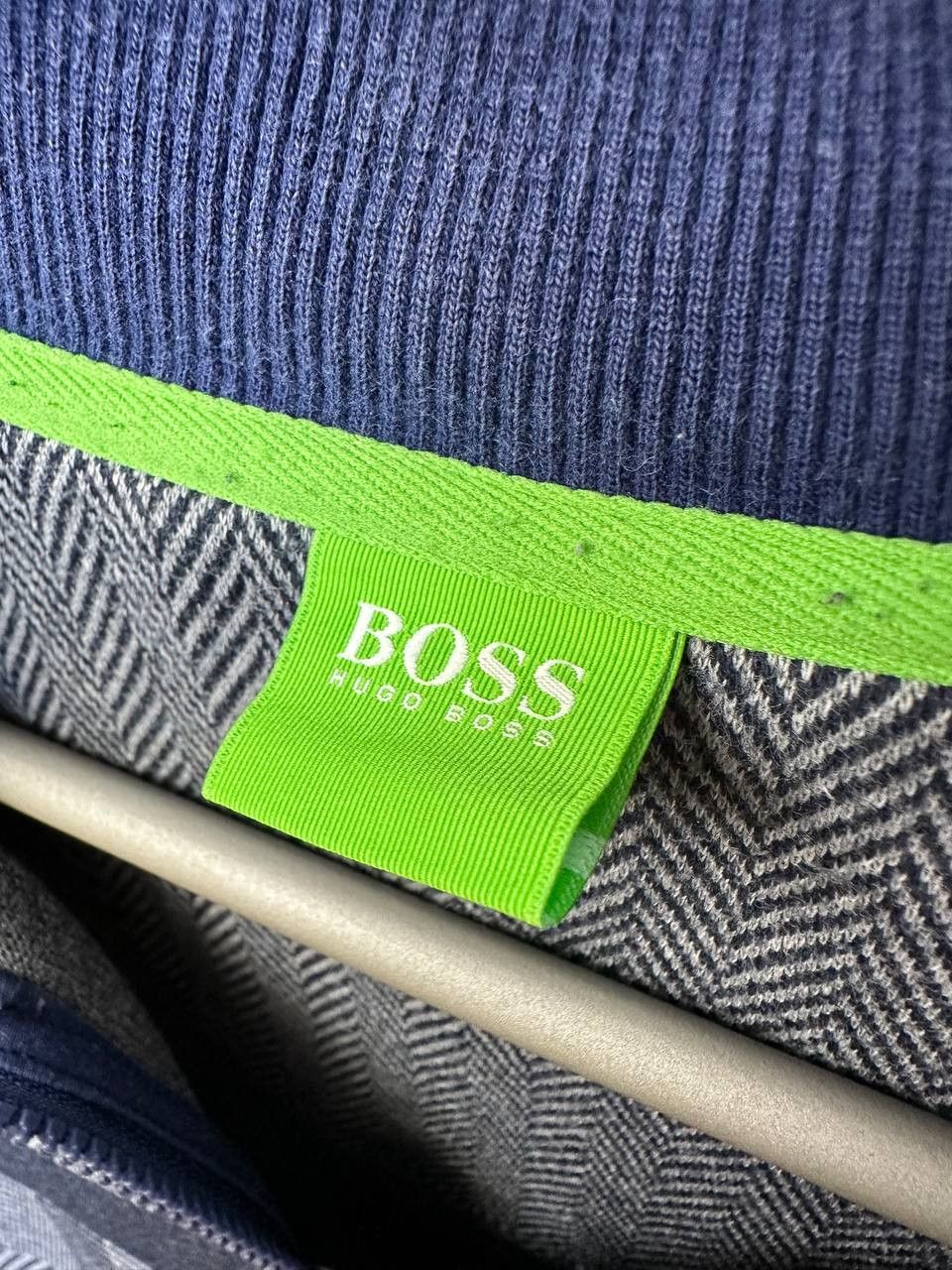 Hugo Boss Hugo Boss Green Label Full Zip Sweater Geometric Pattern Size US XL / EU 56 / 4 - 15 Thumbnail