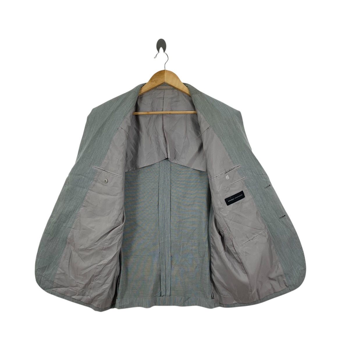 Kansai Yamamoto Vintage KANSAI YAMAMOTO JAPAN 2 Button Blazer Coat Formal Size M / US 6-8 / IT 42-44 - 7 Thumbnail