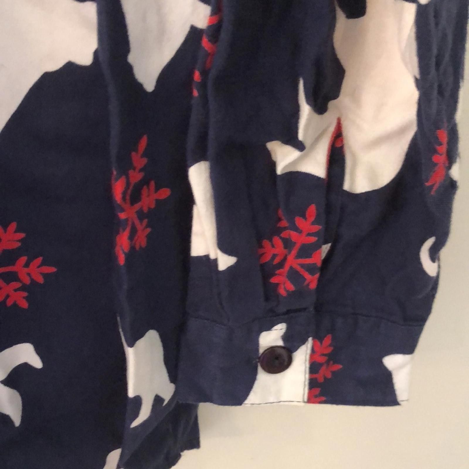 Other All American Comfort Polar Bear Snowflake button up shirt 1X Size XL / US 12-14 / IT 48-50 - 5 Thumbnail