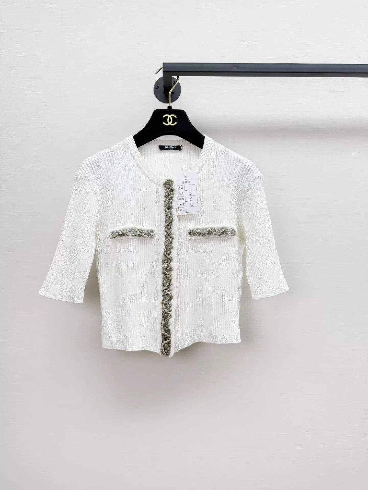 Balmain Balmain Knit Cardigan Women's Size 38 Worn Once Like New Size XS / US 0-2 / IT 36-38 - 1 Thumbnail