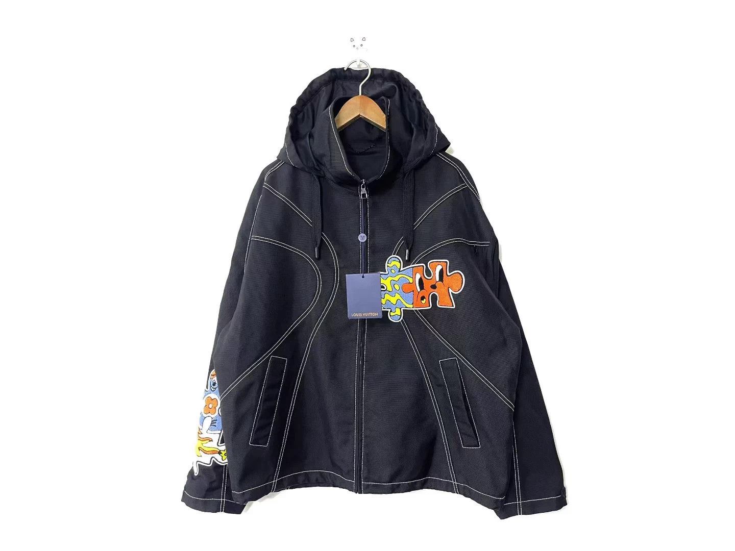 Louis Vuitton LV Flocked Cartoon Runway Jacket Size US M / EU 48-50 / 2 - 1 Thumbnail