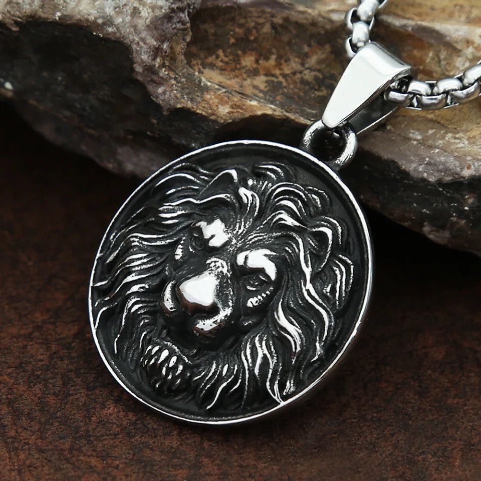 Jewelry × Vintage Lion Pendant Necklace Size ONE SIZE - 3 Thumbnail