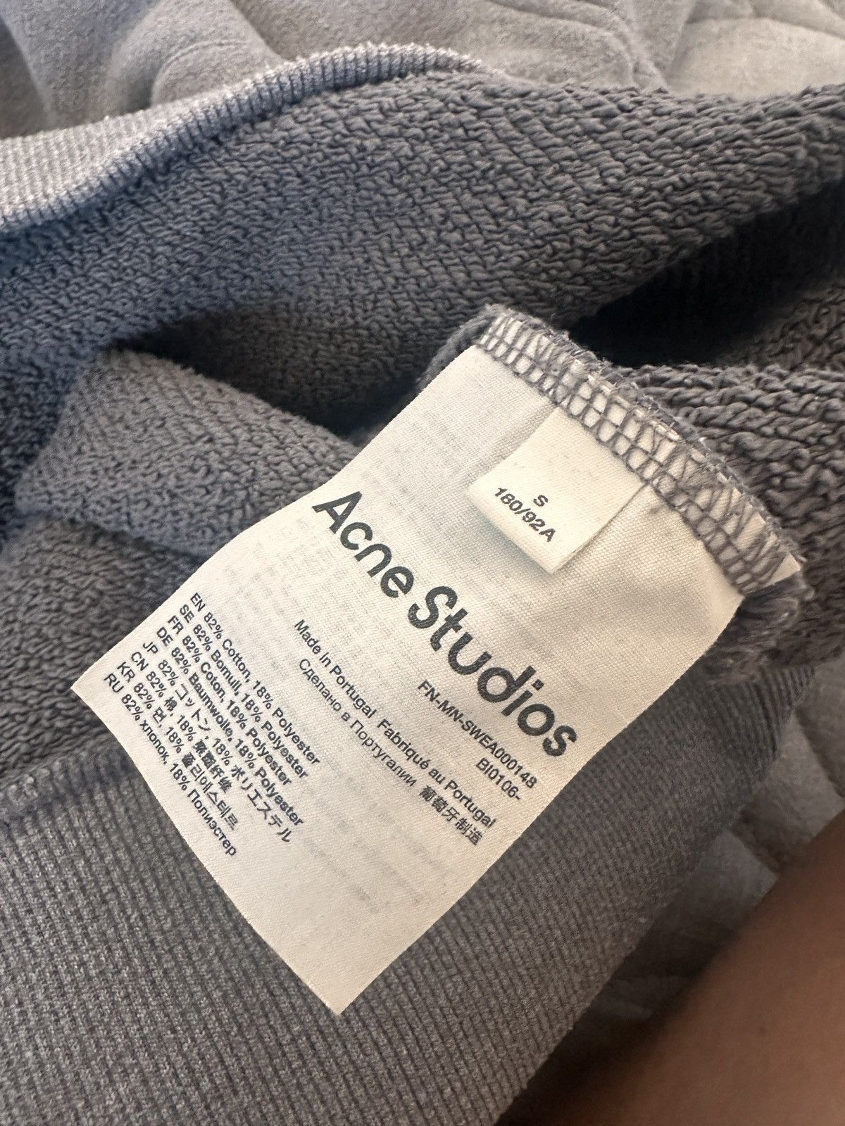Acne Studios Acne Studios Reverse Logo Hoodie Size US S / EU 44-46 / 1 - 3 Thumbnail