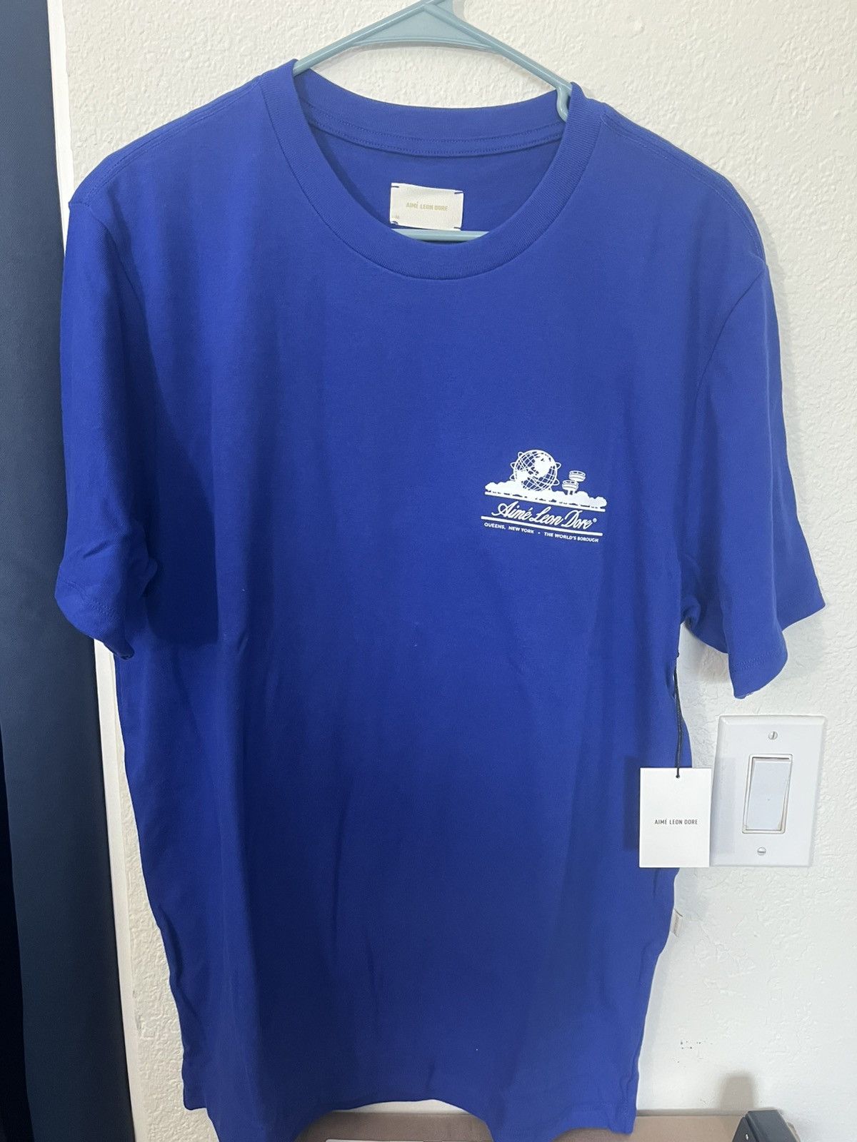 Aime Leon Dore ALD Unisphere Tee T-shirt Short Sleeve Blue